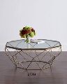 Glass Iron Glass Top Coffee Tables