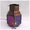 Glass Brass Lantern