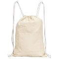 Backpack cotton drawstring bags