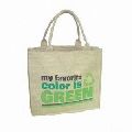 Customized Layout Eco-friendly Promotional Jute Shopping Bags