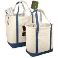 heavy duty finished canvas tote bag