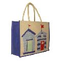 Hot sell Wholesale customized cotton jute handbags women handbag