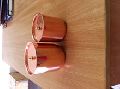 copper candle holder with lid