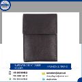 Unisex Flapover Leather Credit Card Holder
