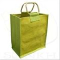reusable jute bag olive color jute bag