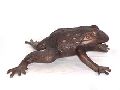 Aluminum Metal frog figurine