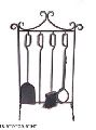 Wrought iron Fire Place Tools set