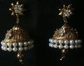 Antique jewelry jhumka earrings