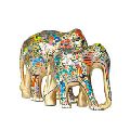 Hand painted souvenir elephant