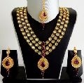 handmade kundan necklace set