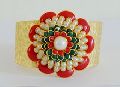 South Indian Pachi Cuff Bracelet