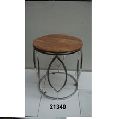 Steel Table With Marble Top