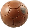 leather soccer ball