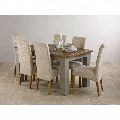 Solid oak wood dining table set/Wooden dining table set