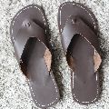 Mens Pure Leather Filp Flops Casual Sandal Slipper