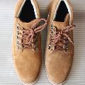 Suede leather breathable mens shoes