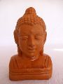 Small Size Budha Head Terracotta Clay Statue
