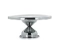 Low Base Stainless Steel Cake Stand