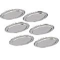 Stainless Steel Oval Rice Tray Plate