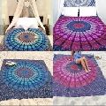 Bohemian Hippy Mandala Tapestry