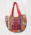 Indian Gypsy handmade banjara bag Indian Mirror Patchwork Old Banjara tote bag