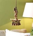 Metal brass Decorative tortoise oil lamp