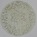 glass beaded leafy placemats