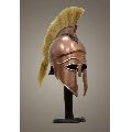 Greek Corinthian Armor Helmet with Plume