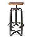 Industrial Metal Bar Stool