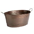 Copper Plating Metal Party Tub