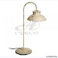 Industrial Metal Table Lamp In White
