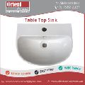Impact Proof Sturdiness Ceramic Table Top Sink