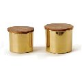 kitchen round metal canisters