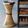 Tall Bamboo Side Table