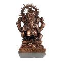 Ganesha Gun Metal Statue