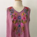 Cotton Mexican hand Embroidered Blouses
