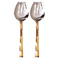 steel copper spatula spoon