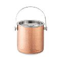 Copper Silver Plated Ice Bucket