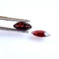 Natural Red Garnet Faceted Cut Gemstones