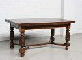 Antique classic hand carved wood centre table