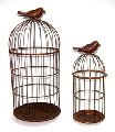 garden decor metal bird cages