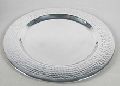 Silver Round Charger Plate