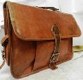 Leather Laptop Briefcase Satchel Messenger Bag