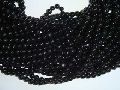 lack Onyx Round smooth loose natural gemstone beads