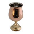 Stainless Steel Goblet with Copper Electroplating