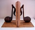 Wooden and Metal Bookend