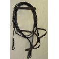 Mexican single leather bridle