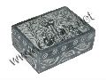 Grey Soapstone Trinket Box