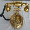 Brass Rotary Dial Working Telephone