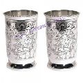 Brass Silver plated Drinking Glasses